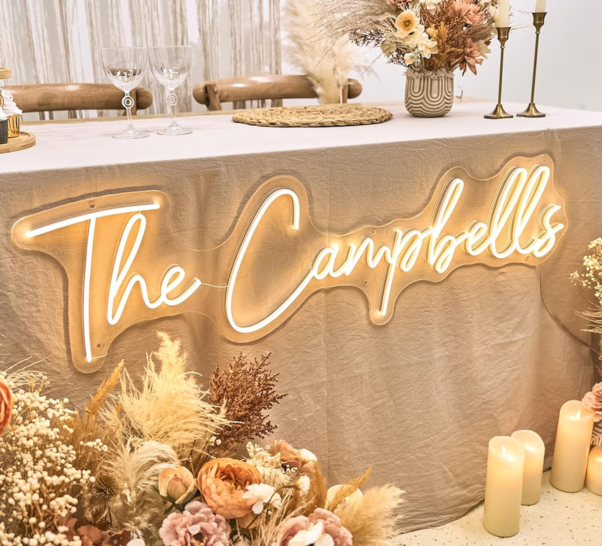 Neon Sign Custom, LED Neon Sign Customizable for Wedding Bar Salon Beauty Business Light Up Name Sign, Personalized Neon Light Suitable for Events Birthday Gifts Decors