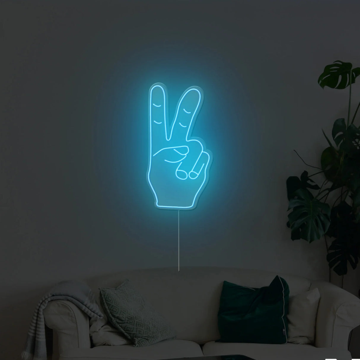 Peace Neon Sign