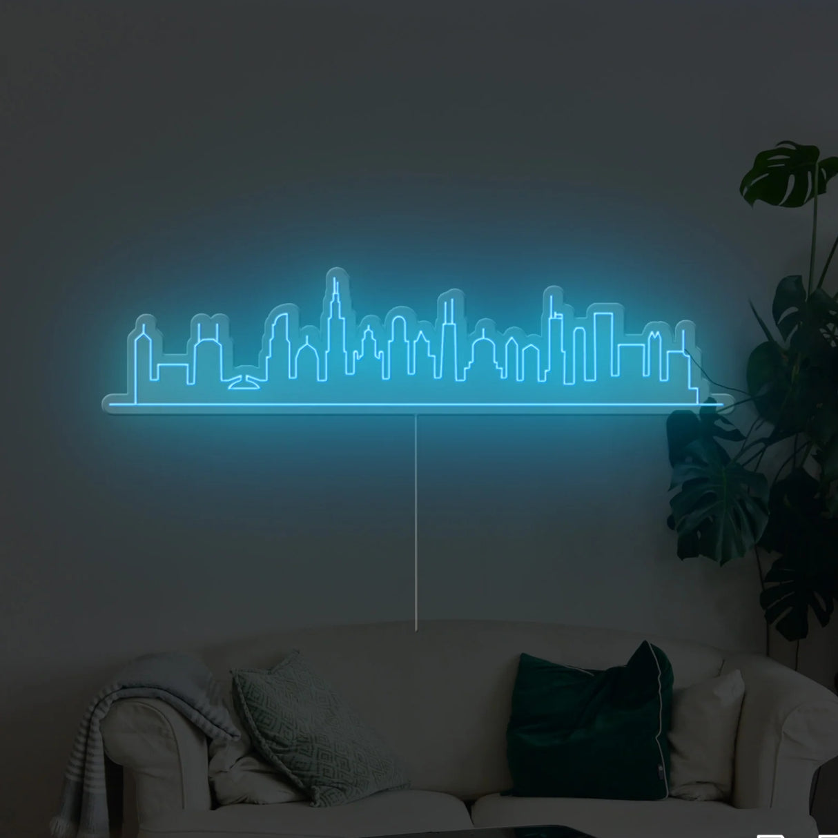 Skyline Neon Sign