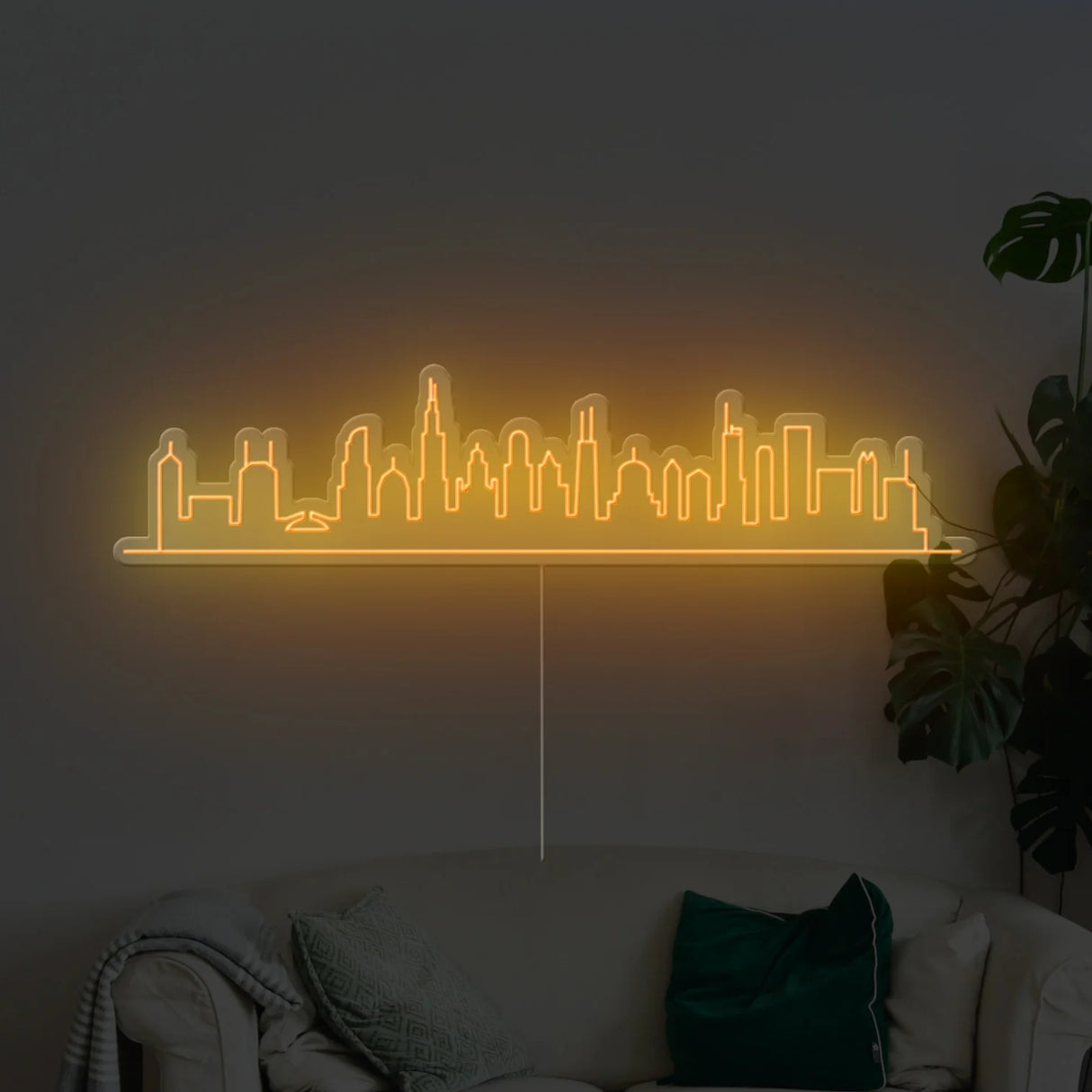Skyline Neon Sign