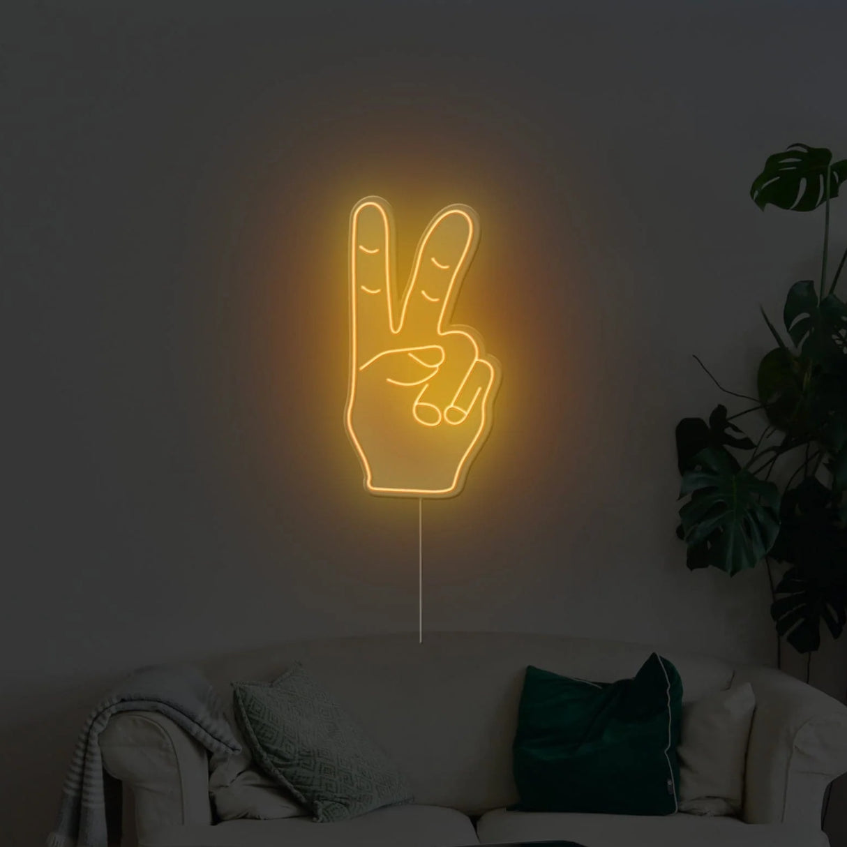 Peace Neon Sign