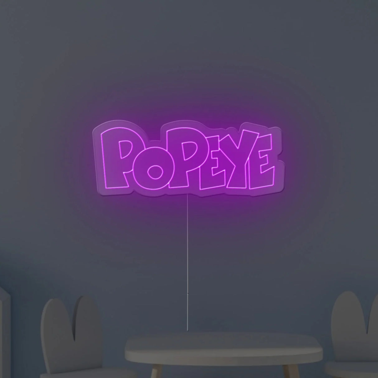Popeye Neon Sign