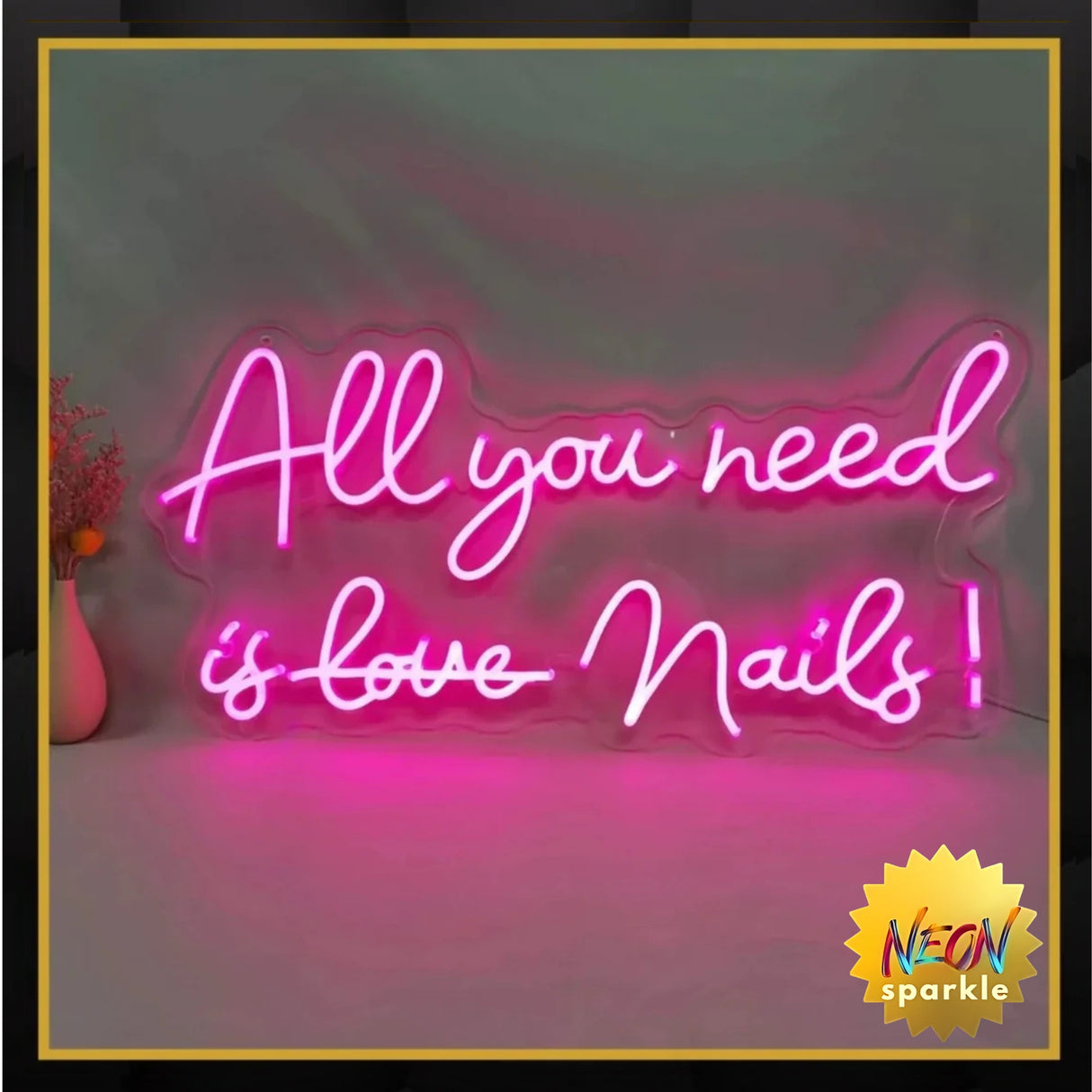 All you need is love nails