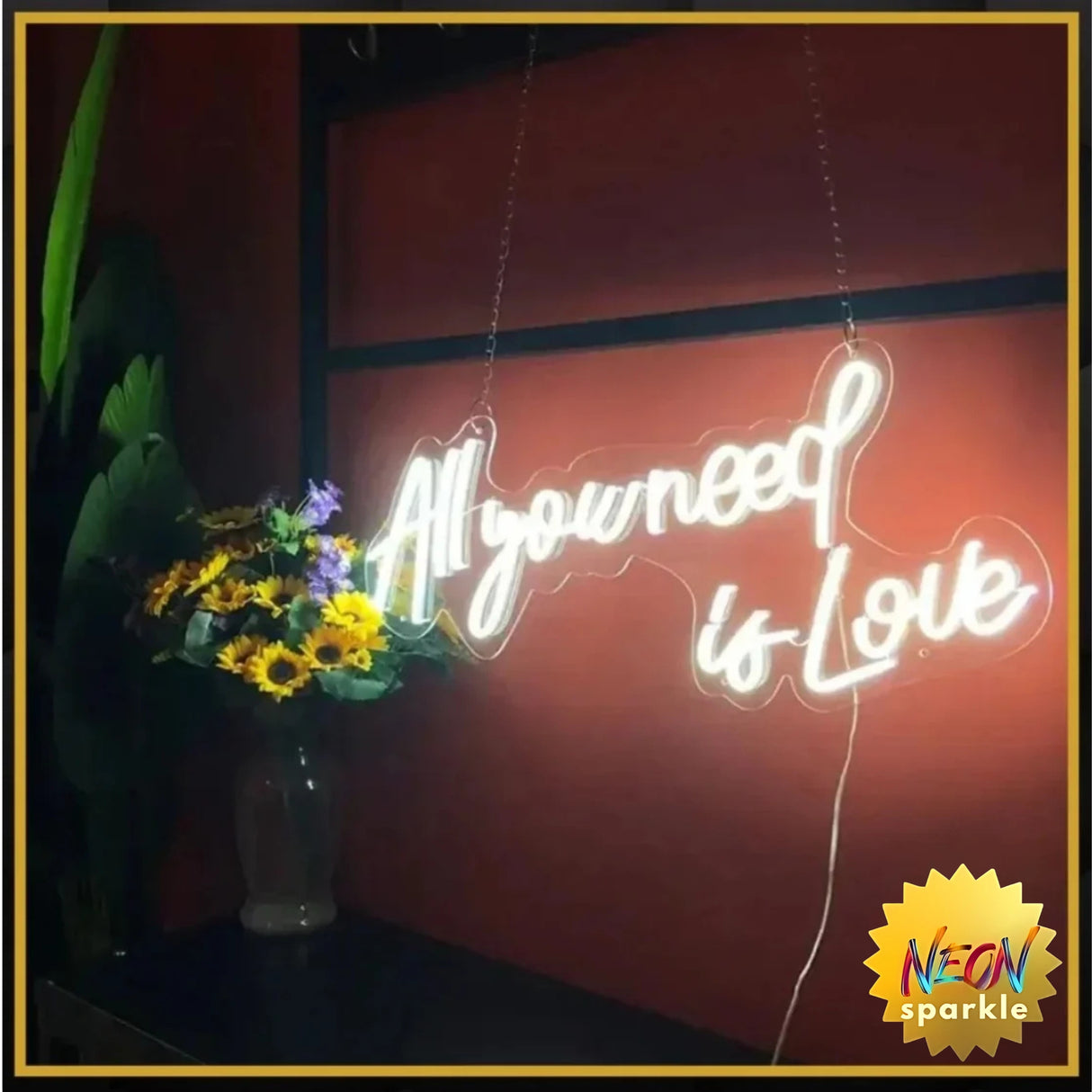 All you need is love Neon Light