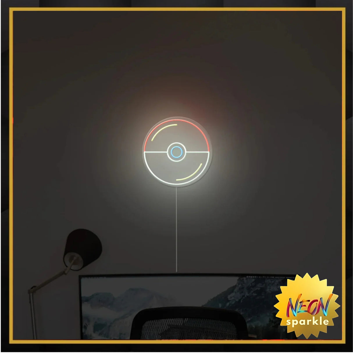 Pokeball Neon Sign