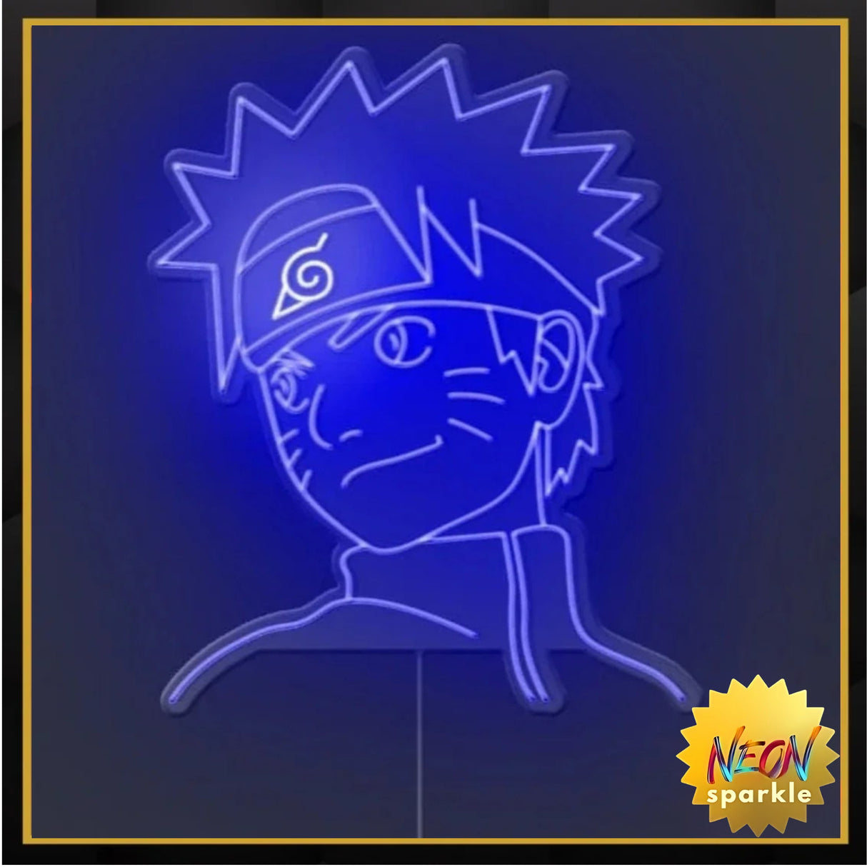 Naruto Anime Neon Sign - Vibrant LED Otaku Decor by Neon Sparkle