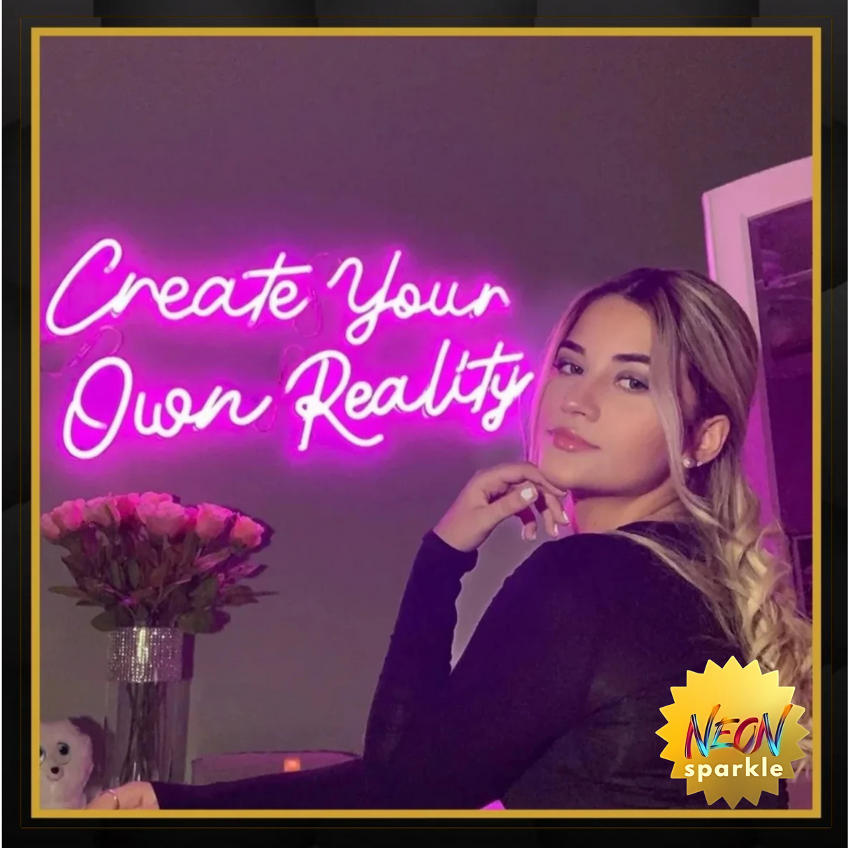 Create your own Reality neon sign