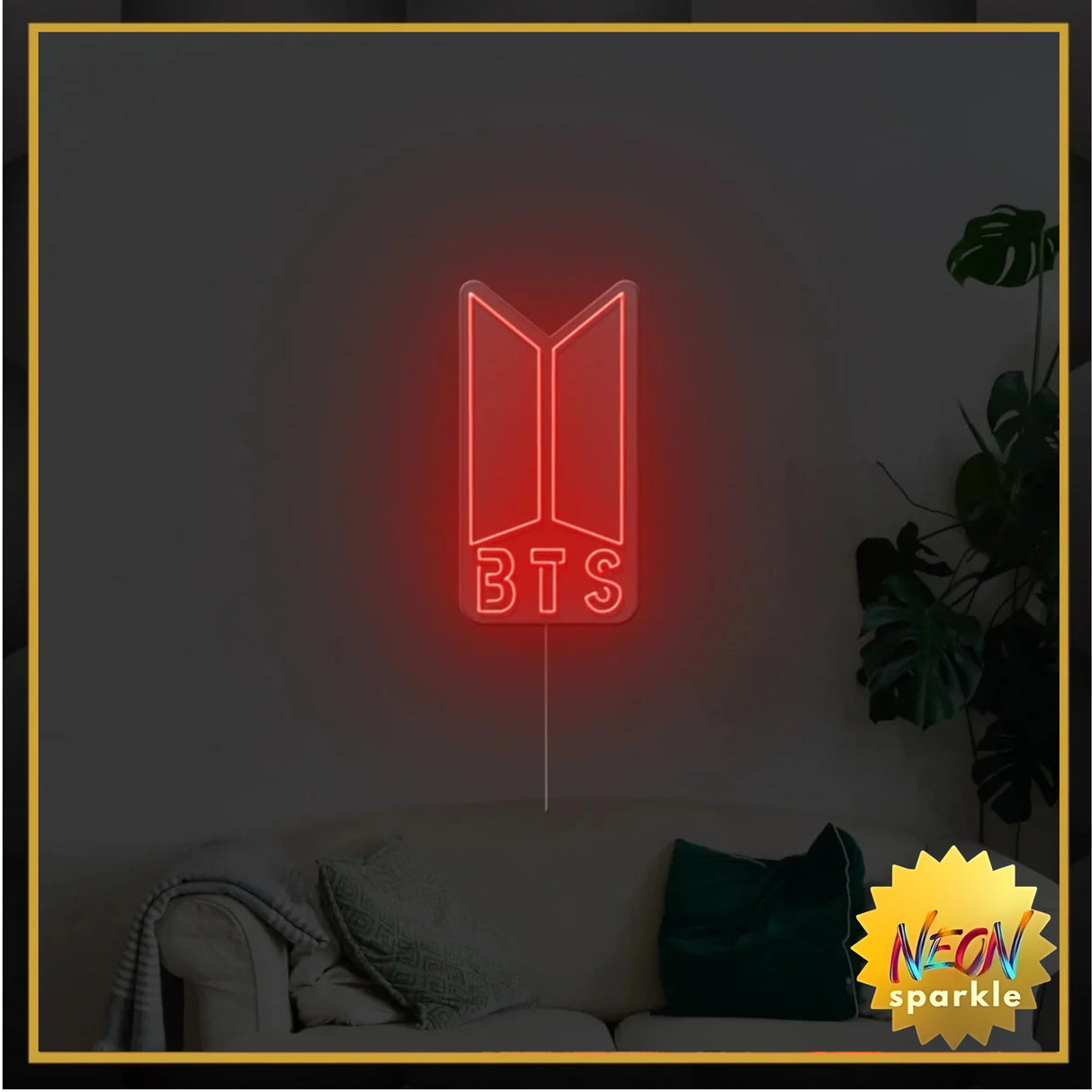 BTS Neon Sign