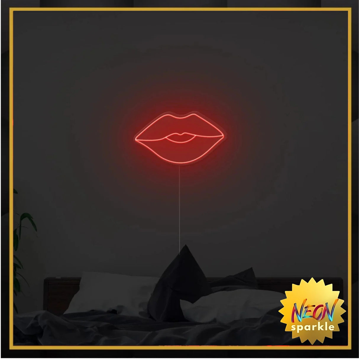 Lips Neon Sign