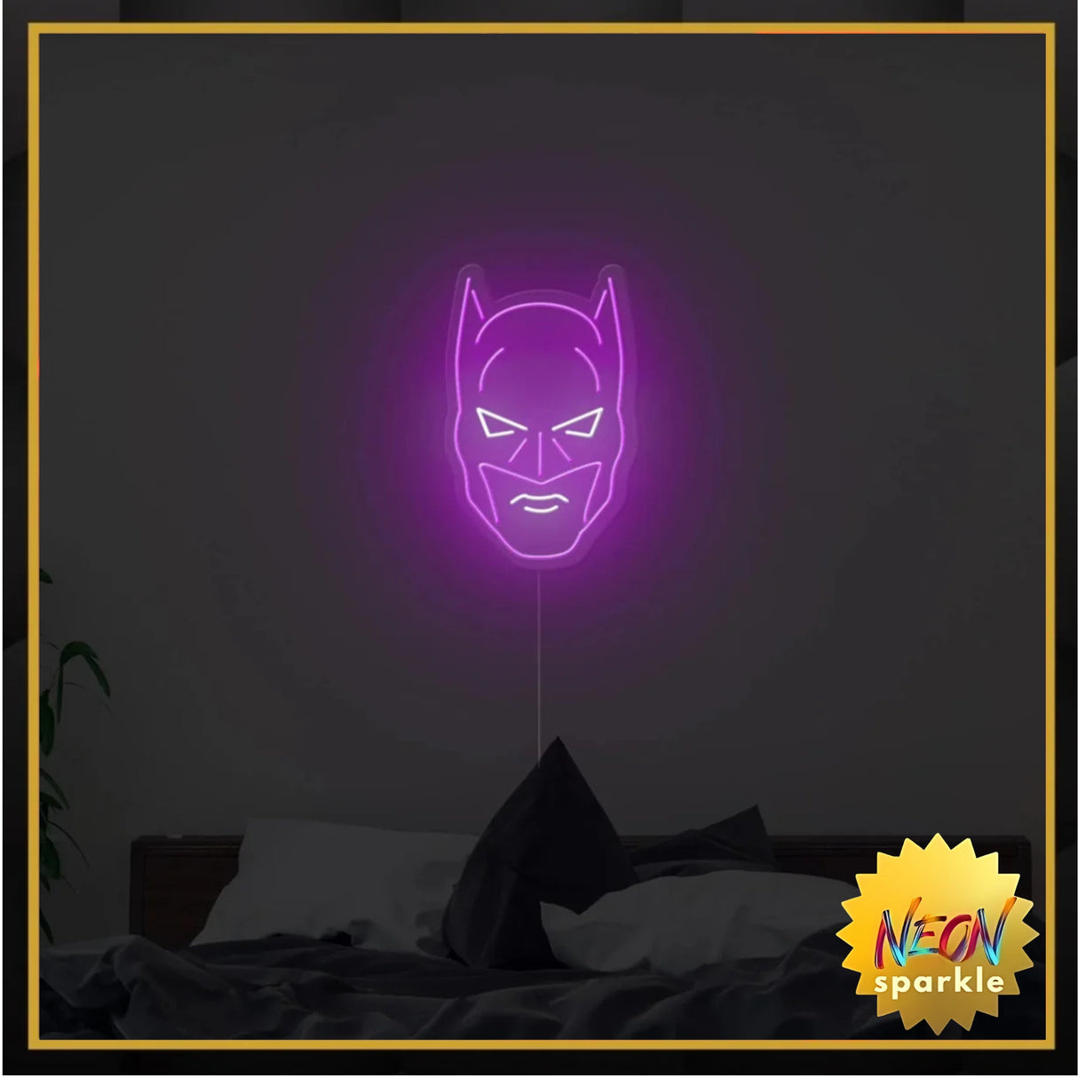 Batman Mask Neon Sign
