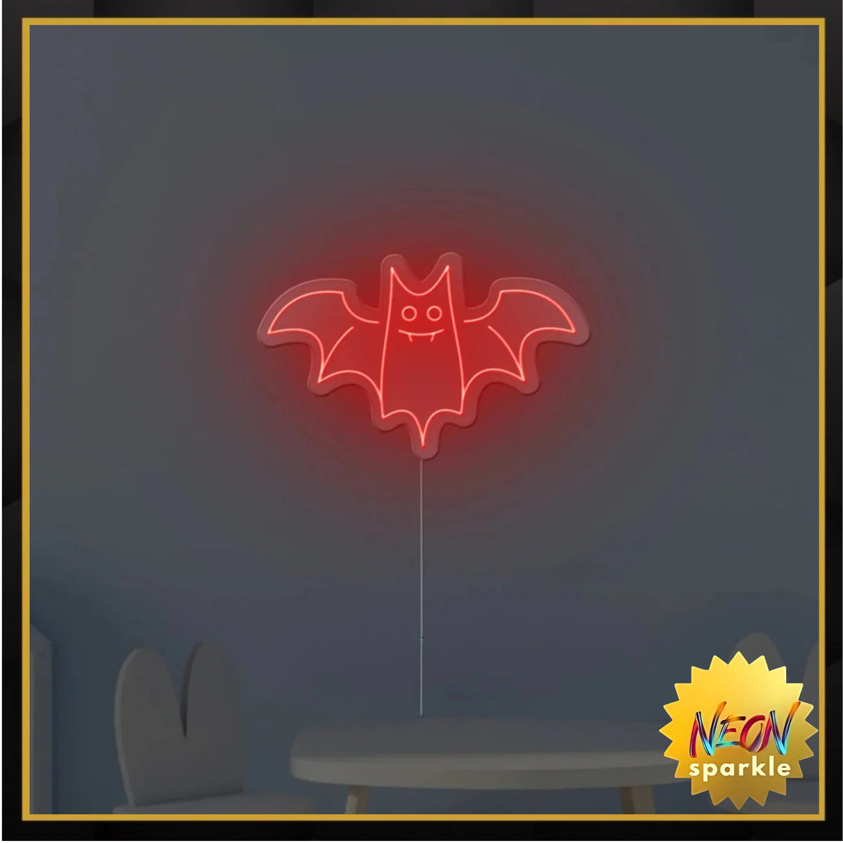 Bat Neon Sign