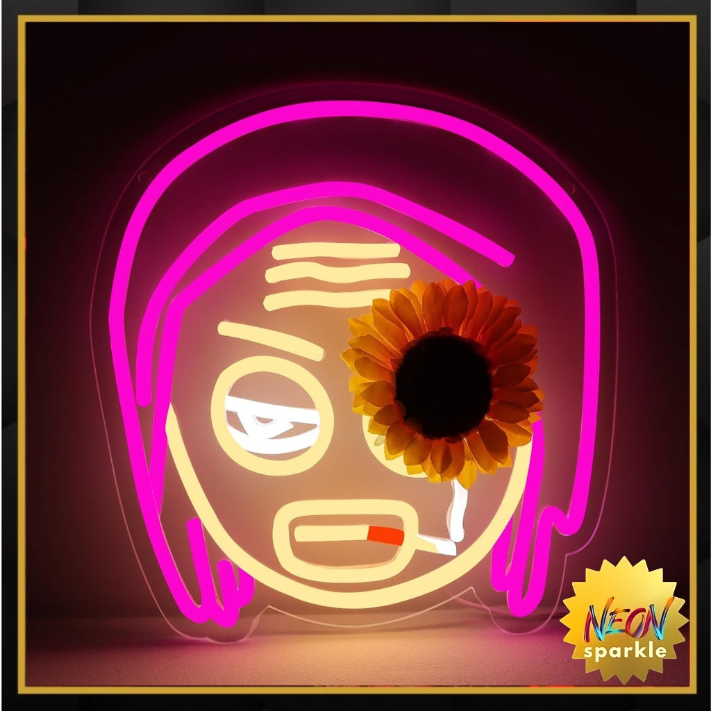 Game Character Neon Signs for Wall Decor Game Logo Neon Lights for Bedroom Led Signs Suitable