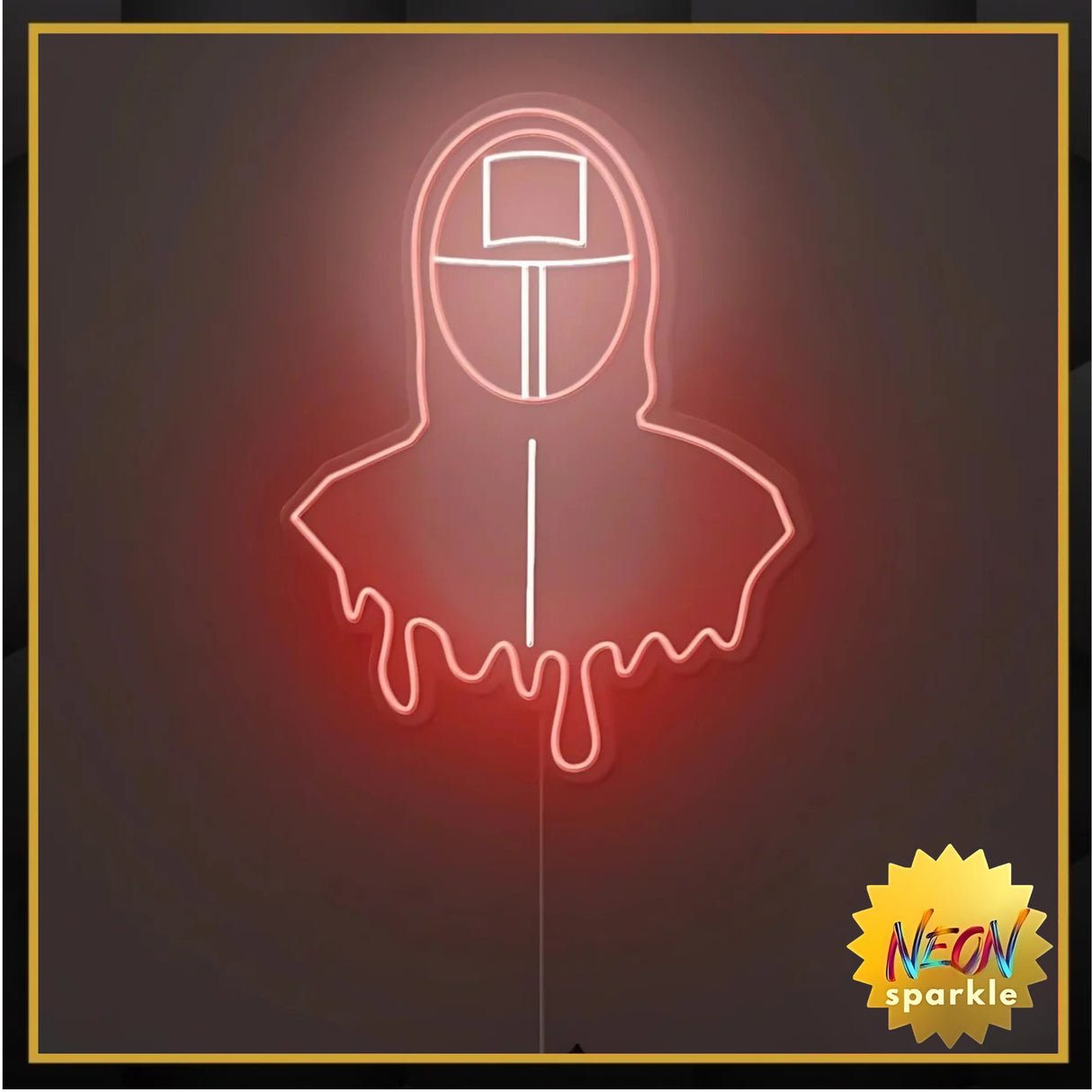 Squid Game Neon Sign by Neon Sparkle - LED Wall Light for Gamers
