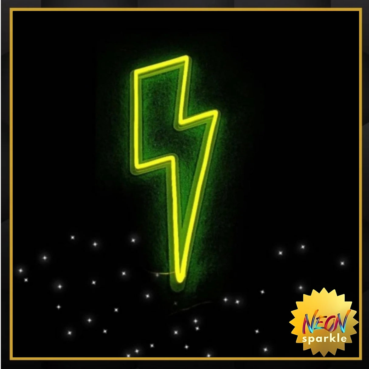 Striking Neon Sign: Bold LED Wall Light by Neon Sparkle