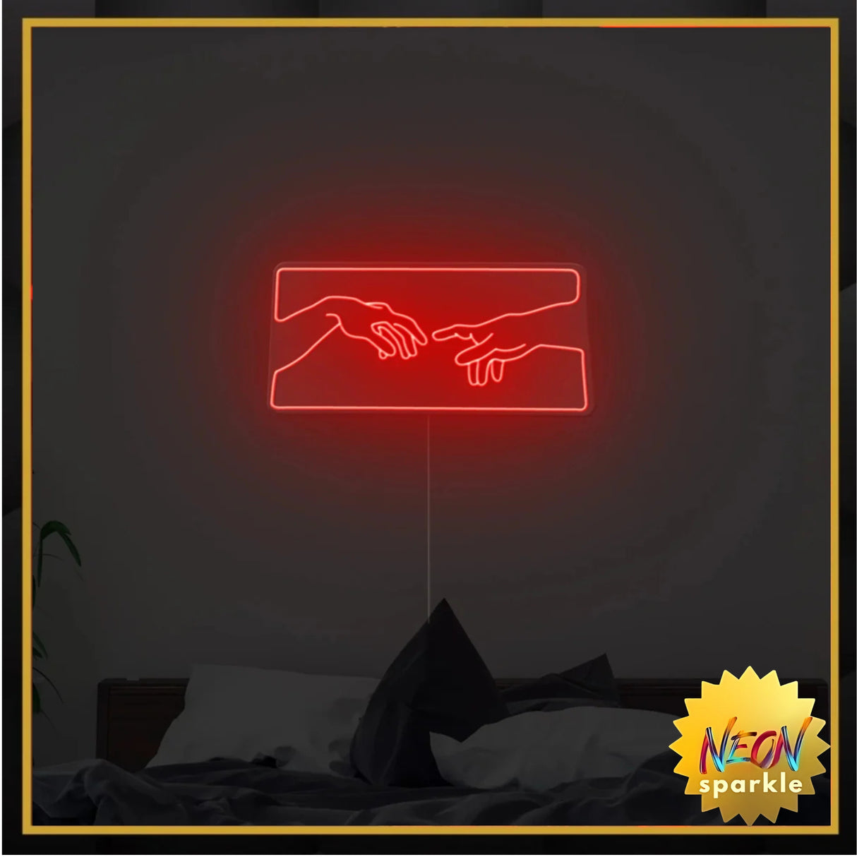 Touch Of God Neon Sign