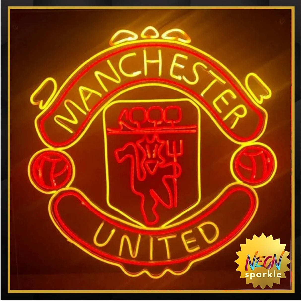 Manchester Neon Sign - Bold LED City Decor by Neon Sparkle