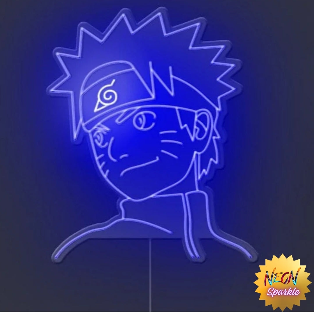 Naruto Anime Neon Sign - Vibrant LED Otaku Decor by Neon Sparkle