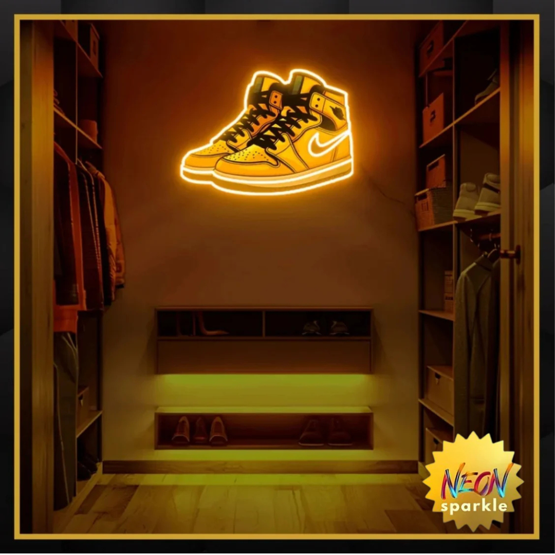 Shoe UV Neon Sign