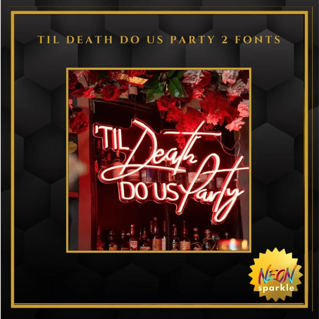 Til Death Do Us Party 2 Fonts