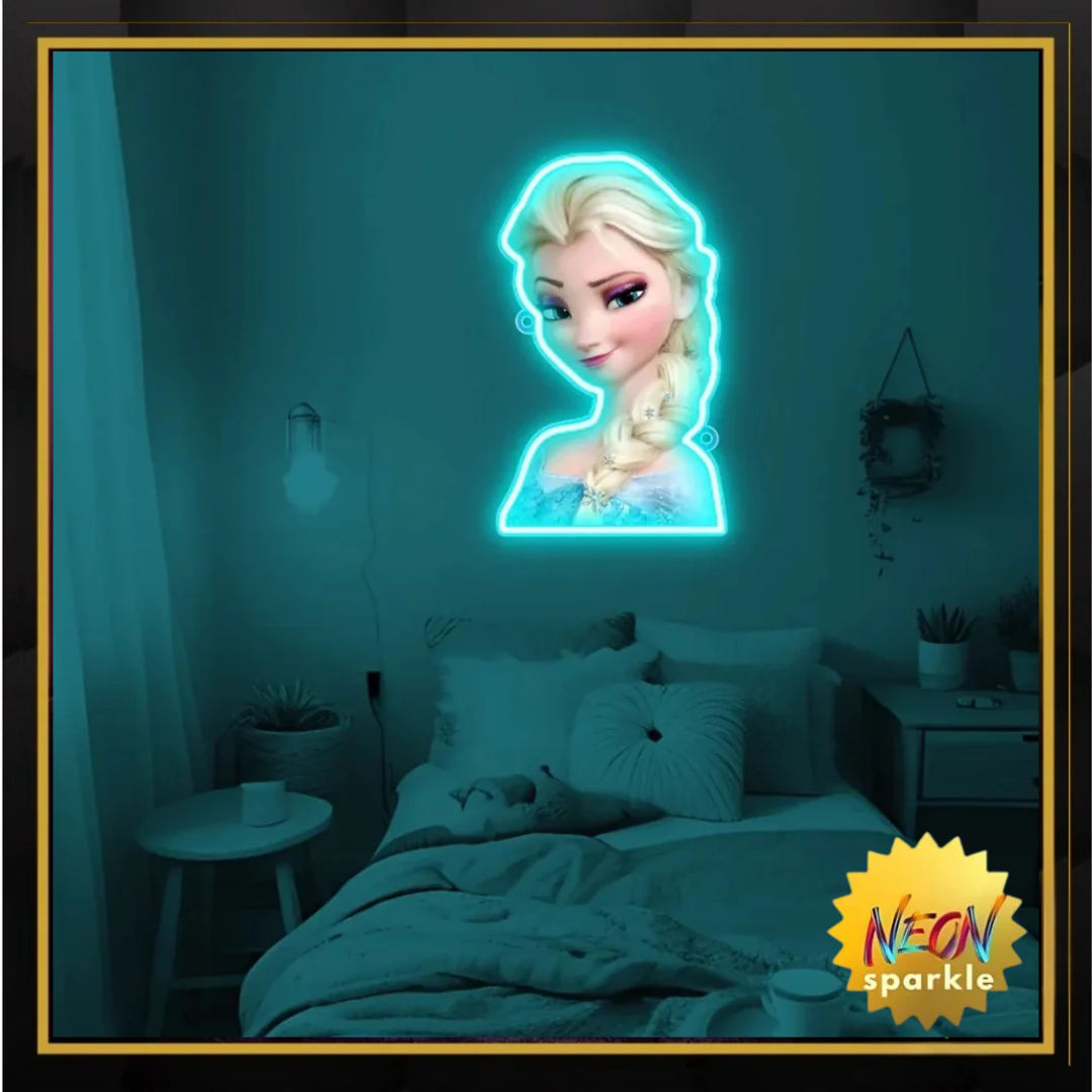 Elsa UV Neon Sign