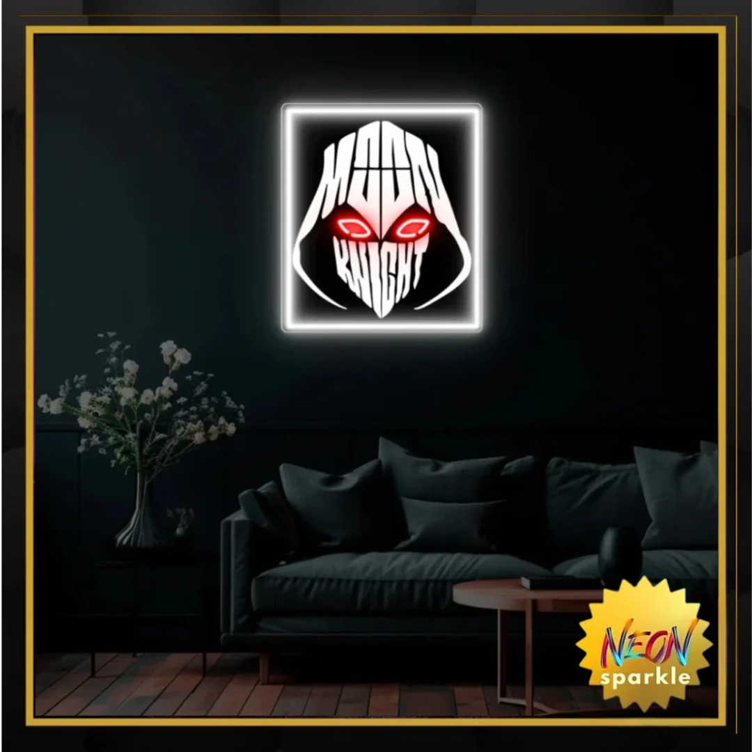 Face Mask UV Neon Sign