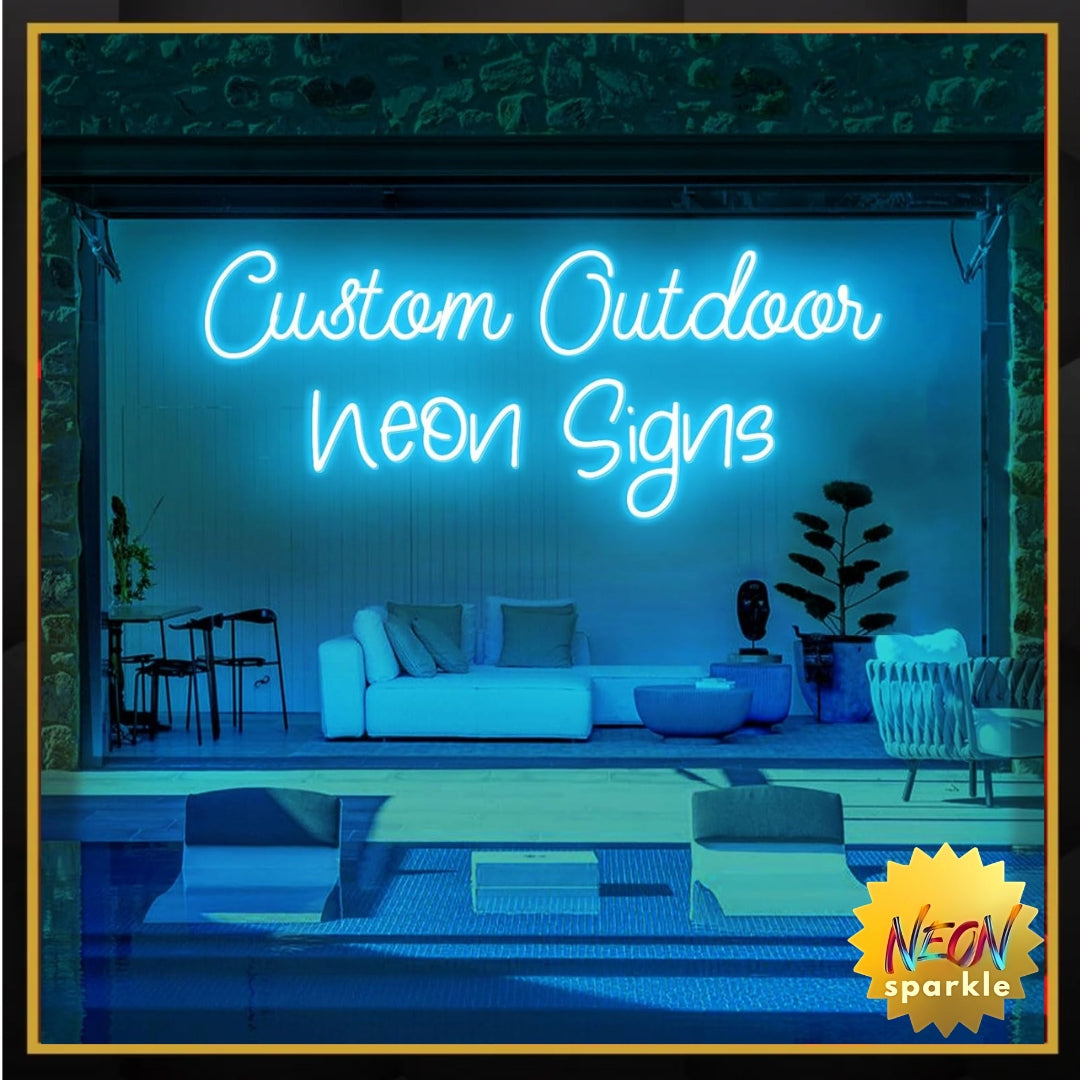 Waterproof Customizable - Neon Signs For Wall Decor, Personalised Led Neon Lights For Yard
