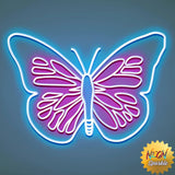 Butterfly Neon Sign - LED Wall Light Aesthetic Decor by Neon Sparkle