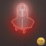 Squid Game Neon Sign by Neon Sparkle - LED Wall Light for Gamers
