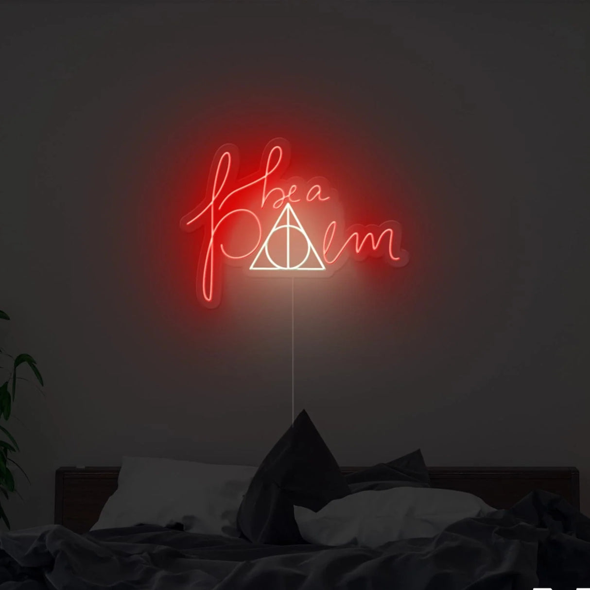 Be A Poem Neon Sign