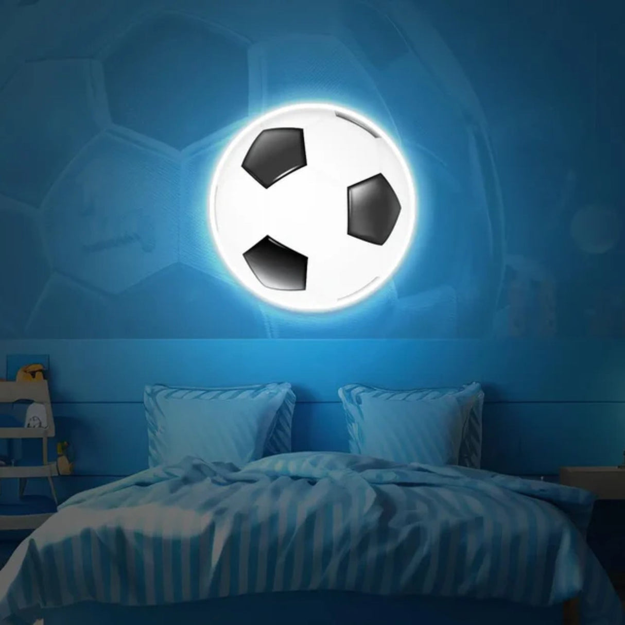 Football UV LED Neon Sign Light Up Your Love for the Game!