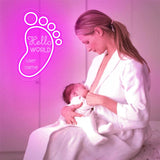 Personalized Nursery Wall Decor - Newborn Gift for Mom, Gender Reveal & Kids Room Decoration