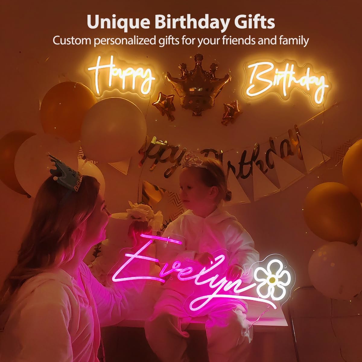 Large Custom Led Neon Name Sign for Room Decor, Personalized Large Led Name Light Sign - Neon Sign Customizable