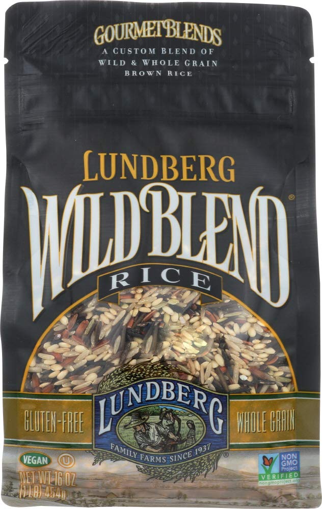 Lundberg, Gourmet Blends, Wild Blend Rice, 16 oz (Pack of 2)