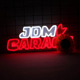 J.D.M Garage Neon Signs for Wall Decor Garage Neon Lights