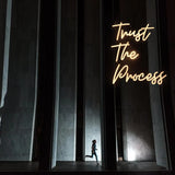 "Trust The Process" LED Neon Sign Word/Letters USB Powered Neon Lights