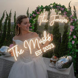 Large Custom Led Neon Name Sign for Room Decor, Personalized Large Led Name Light Sign - Neon Sign Customizable