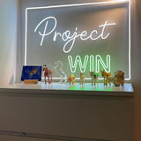 Custom Neon Signs, Handmade Personalised Neon Lights Sign for Wall Decor/Bedroom/Birthday Gift/weddings/events/business logo (40inch, 3LINE)