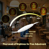 No Speed Limit Neon Sign for Wall Decor, Dimmable Speed Limit Sign in Red Yellow LED Neon