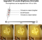 Neon Light For Wall Decor, USB-Powered Shatterproof Acrylic Decor for Teen Gifts, Man Cave Party