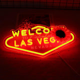 Welcome to Fabulous Las Vegas Neon Signs for Wall Decor