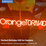 Custom YouTube Neon Sign, Personalized Gamer Tag Led Sign, Handmade YouTube