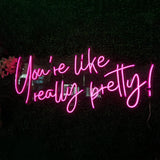 Custom Neon Sign, Custom Neon Light for Wedding, Personalized Neon Sign Customizable for Business Bar Salon Beauty Light Up Name Sign