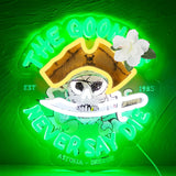 The Goo.nies Never Say Die Neon Signs for Wall Decor Game Neon Lights