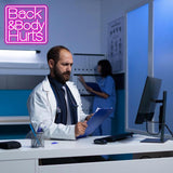 Back and Body Hurts Mug Neon Sign,Dimmable Funny Mom Coffee Mug Neon Light,