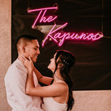 Custom Neon Signs, Handmade Personalised Neon Lights Sign for Wall Decor/Bedroom/Birthday Gift/weddings/events/business logo (40inch, 2LINE)