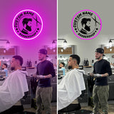 Neon Sign,USB Neon Sign For Hair Salon,3D Engraved Barber’s Opening Welcome led Sign