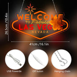 Welcome to Fabulous Las Vegas Neon Signs for Wall Decor