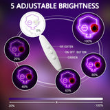 Purple Game Character Neon Signs for Wall Decor Game Logo Neon Lights for Bedroom Led Signs Suitable