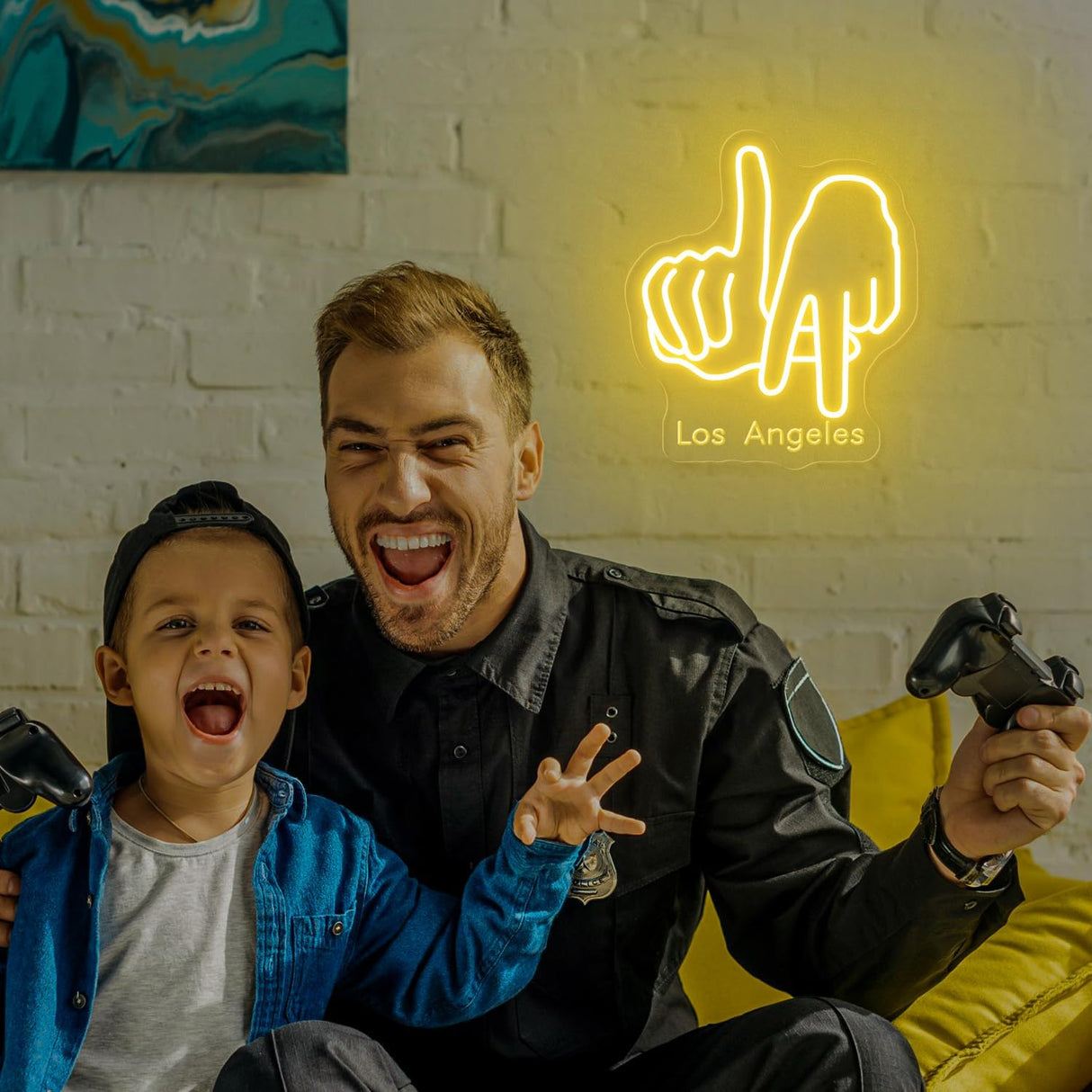 Neon Light For Wall Decor, USB-Powered Shatterproof Acrylic Decor for Teen Gifts, Man Cave Party