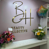Handmade Professional 3D Laser Cut Custom Acrylic Sign Personalized for Wall, Salon Office Company